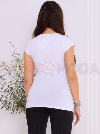 Tricou Dama Teo 9869 White