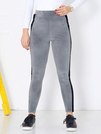 Pantaloni grosi din Catifea Xena 03