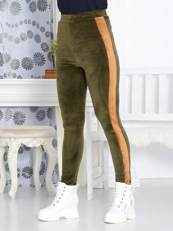 Pantaloni grosi din Catifea Xena 04