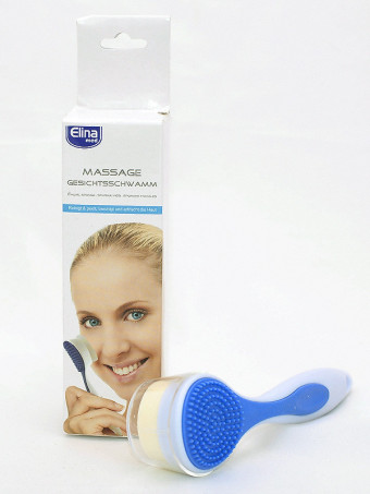 Perie de curatat fata Elina Med 15x4.5 cm, 44493