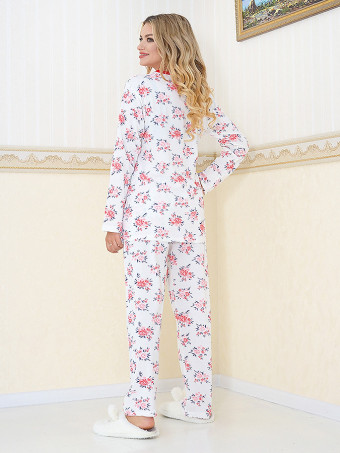 Pijama Dama Masura Mare Floris 11