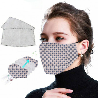 Set de Masca Faciala de Multipla Folosinta MFM si 5 filtre