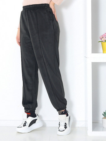 Pantaloni Din Catifea Masura Mare 11