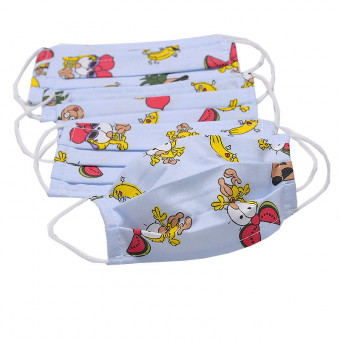 Set 5 Bucati de Masca de Protectie pentru Baieti 2-5 Ani