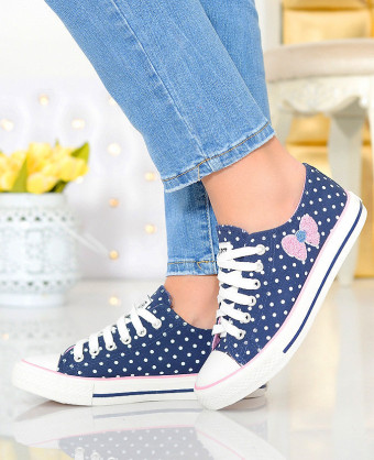 Tenisi Dama Dots Navy