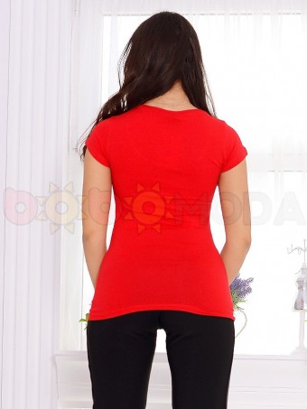 Tricou Dama Teo 9868 Red