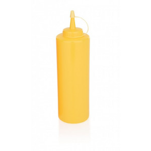 Flacon pt sosuri galben PE, 700 ml