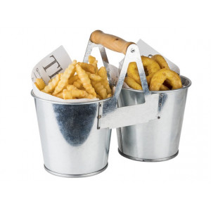 Dispenser tacamuri metal cromat 24,5 x 12 cm