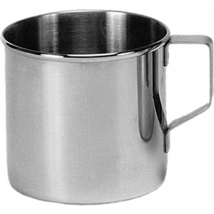 Cana inox cu toarta, 350 ml