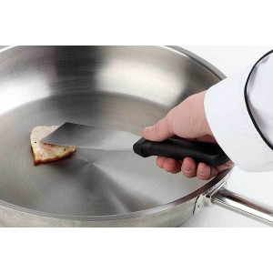 Spatula inox, L=27 cm
