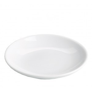 Farfurioara portelan pentru pliculete ceai folosite, ø12x1,5cm