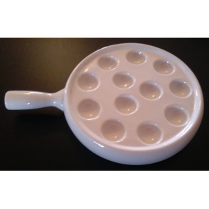 Platou servire 12 melci - portelan
