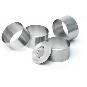 Set 5 piese mousse, diam.=10 cm