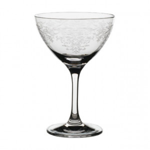 Pahar din cristal pentru vin 250 ml decorat model Lace