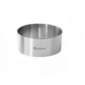 Forma rotunda inox 10x4.5 cm