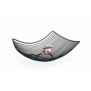 Fructiera neagra 30x25x9 cm