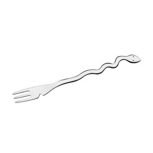 Furculita mini aperitive bufet, model Temptation, 15.5 cm