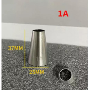 Dui inox model 1A, 37x25 mm