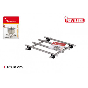 Suport inox pentru masa, 18x18 cm