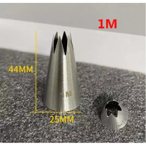 Dui inox model 1M, 44x25 mm
