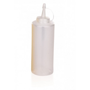 Flacon pt sosuri semi-transparent PE, 450 ml