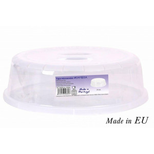 Capac plastic transparent, 24 cm
