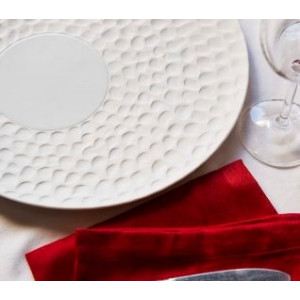 Farfurie rezentare gourmet, model Crocodilo, 33 cm
