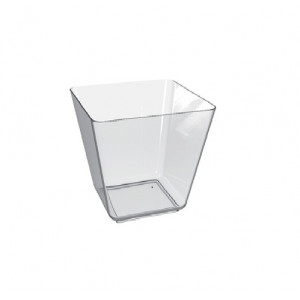 Set 24 boluri plastic unica folosinta, 120 cc - transparente