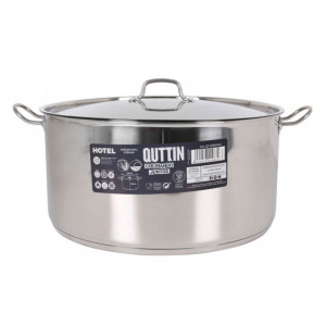 Cratita inox cu capac, 25 litri, model Hotel