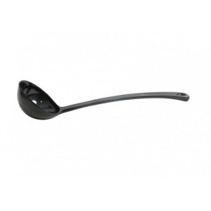 Polonic negru pentru supa, diametru 9 cm, 33 cm