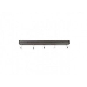 Suport magnetic pentru cutite cu carlige pentru ustensile, L=60 cm