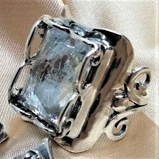 Inel argint R3174 - zircon