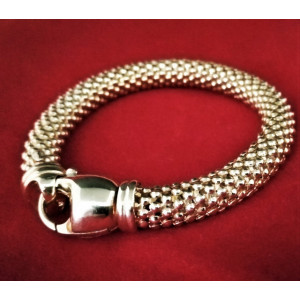 Bratara Popocorn -argint placat cu aur-BRSI0100PL7GI