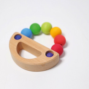 Barcuta curcubeu pentru bebelusi, Grimm's Spiel und Holz Design
