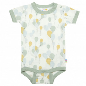 Body cu maneca scurta Joha din bambus - Green Baloon