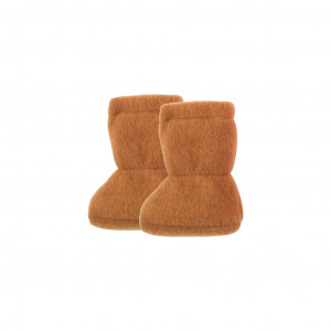 Botosei din lână merinos fleece Pure Pure - Caramel