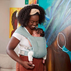 Marsupiu Ergonomic, Ergobaby Embrace Soft Air Mesh Sage