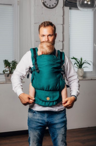 Lenny Upgrade, Emerald - Marsupiu Ergonomic