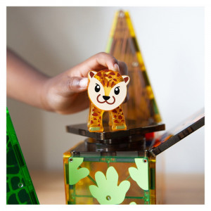 Magna-Tiles Jungle Animals, set magnetic