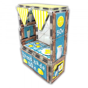 Magna-Tiles Structures, Lemonade Stand, 17 piese