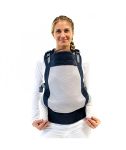 Marsupiu ergonomic, portbebe , Beco Toddler, Cool Navy - Aerisit, Cu Plasă 3D Și SPF 50
