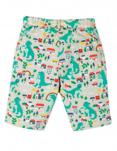 Pantaloni scurti reversibili din bumbac organic-  City Stomp, Frugi