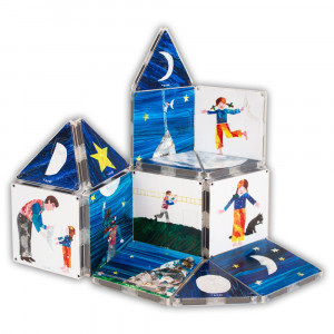 Tati, adu-mi luna de pe cer, Eric Carle, Magna-Tiles Structures