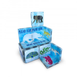 Ursule polar, tu ce auzi?, Eric Carle, Magna-Tiles Structures