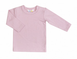 Bluză din bambus cu mânecă lungă Joha - Basic Dusty Rose