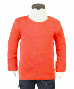 Bluza ManyMonths lână merinos - Precious Coral