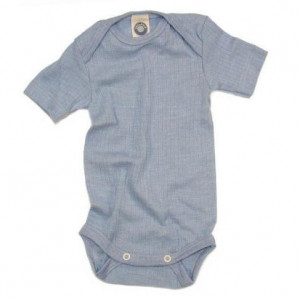 Body lână merinos, mătase si bumbac - Sky Blue, Cosilana