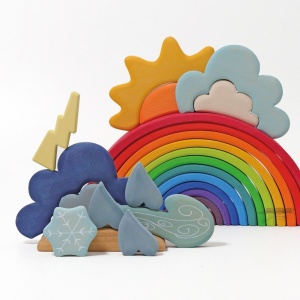 Building Set Wheather (Set de construit: Vremea) - Grimm's Spiel und Holz Design