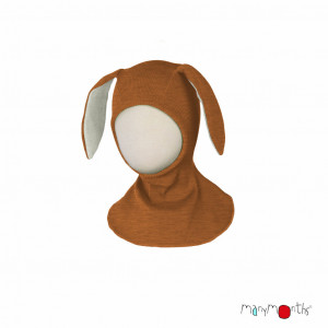 Cagulă ManyMonths lână merinos - Bunny Clay