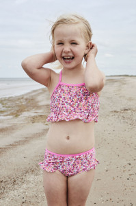 Costum de înot UPF 50+ -Sugar Pink, Color Kids